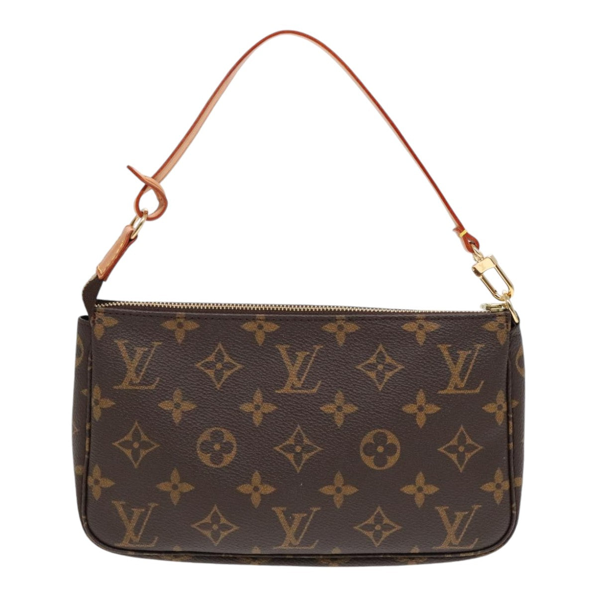 LOUIS VUITTON Monogram Pochette Accessoires Pouch M51980 LV Auth 92273