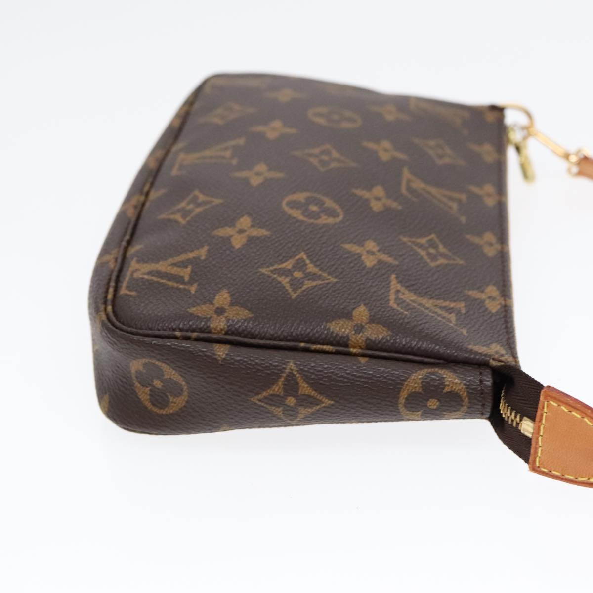 LOUIS VUITTON Monogram Pochette Accessoires Pouch M51980 LV Auth 92273