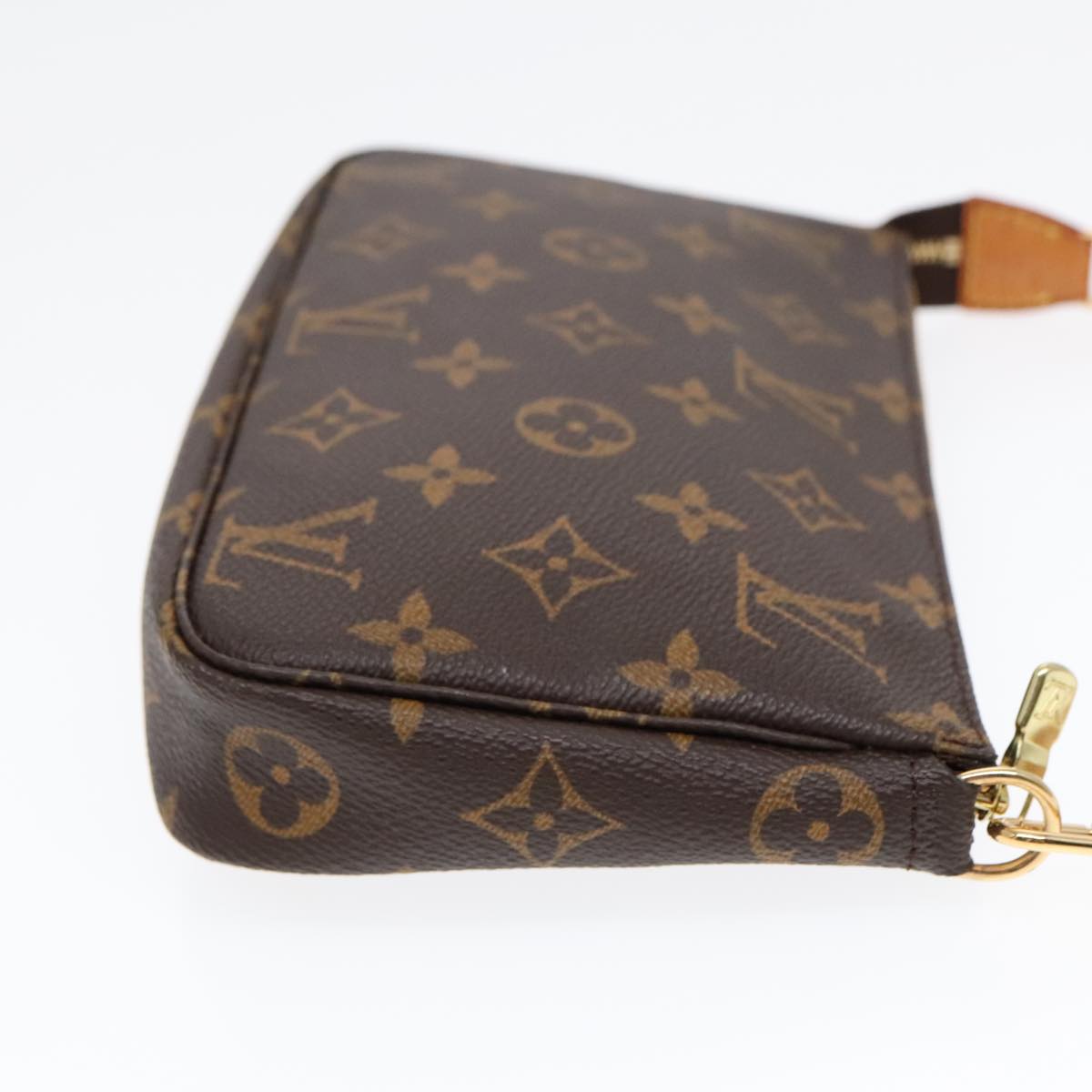 LOUIS VUITTON Monogram Pochette Accessoires Pouch M51980 LV Auth 92273