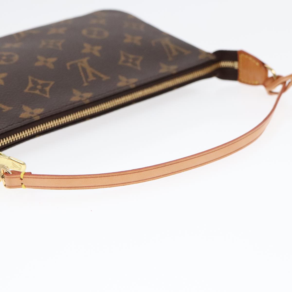 LOUIS VUITTON Monogram Pochette Accessoires Pouch M51980 LV Auth 92273