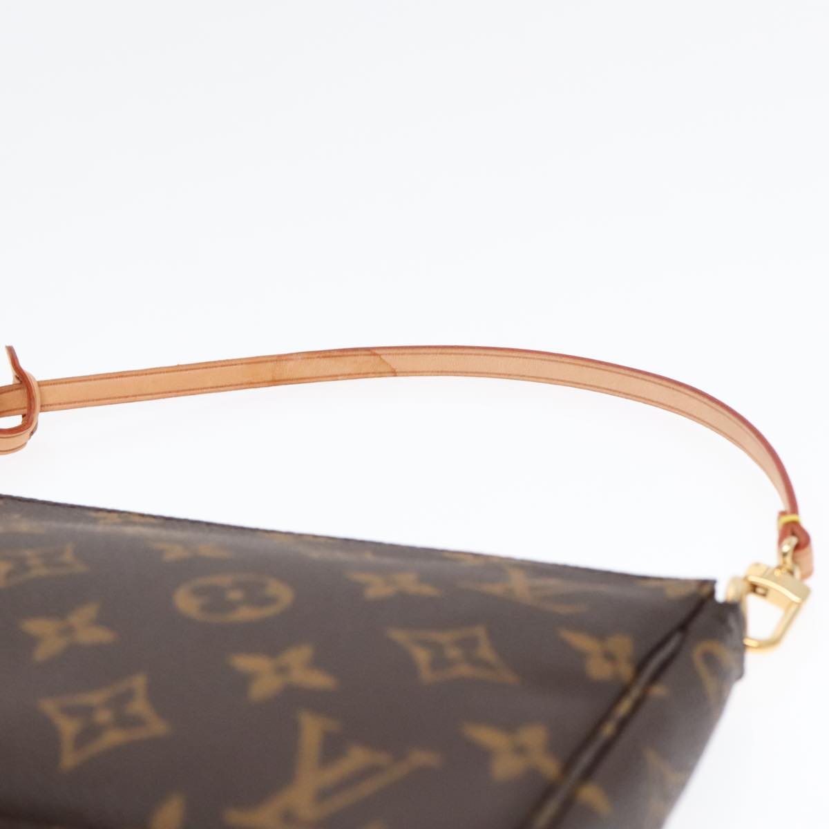 LOUIS VUITTON Monogram Pochette Accessoires Pouch M51980 LV Auth 92273