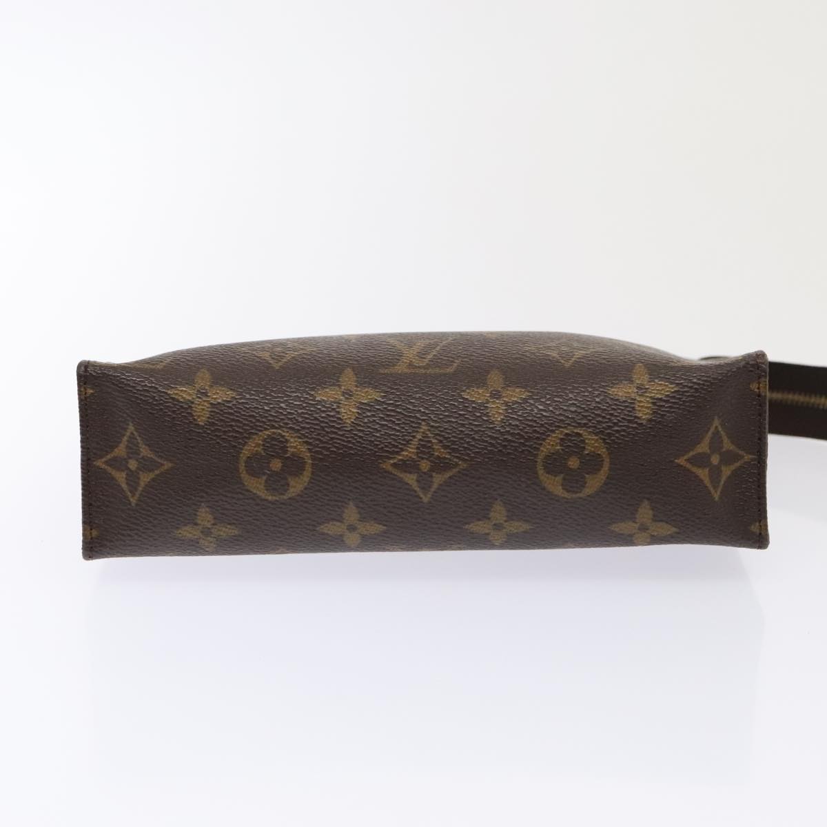 LOUIS VUITTON Monogram Poche Toilette 19 Pouch M47544 LV Auth 92275