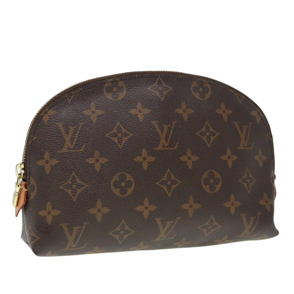 LOUIS VUITTON Monogram Pochette Cosmetic GM Cosmetic Pouch M47353 LV Auth 92282