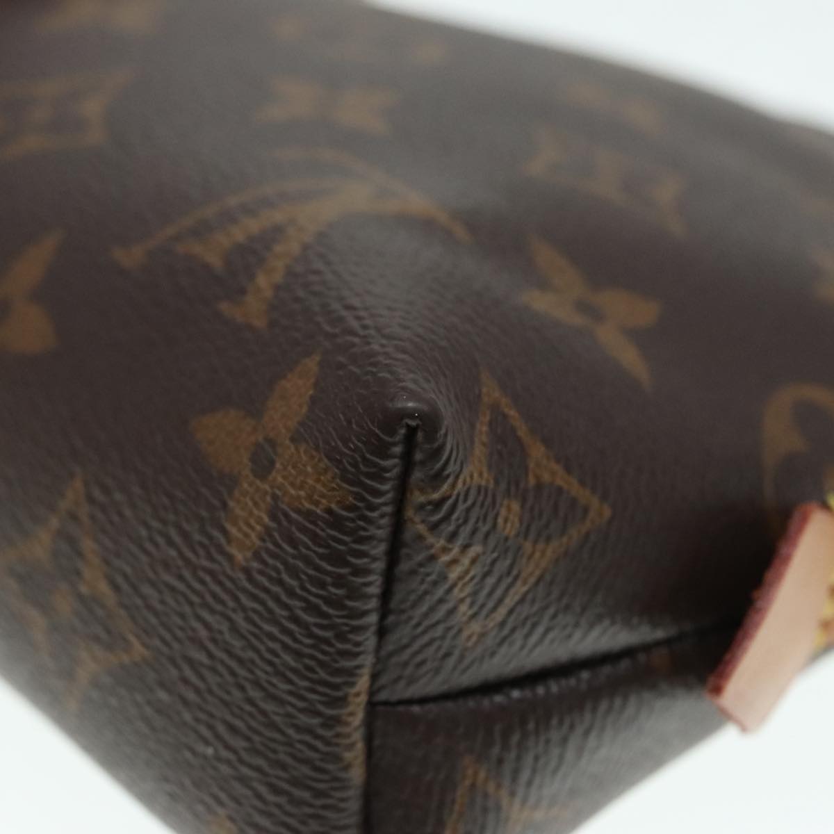 LOUIS VUITTON Monogram Pochette Cosmetic GM Cosmetic Pouch M47353 LV Auth 92282