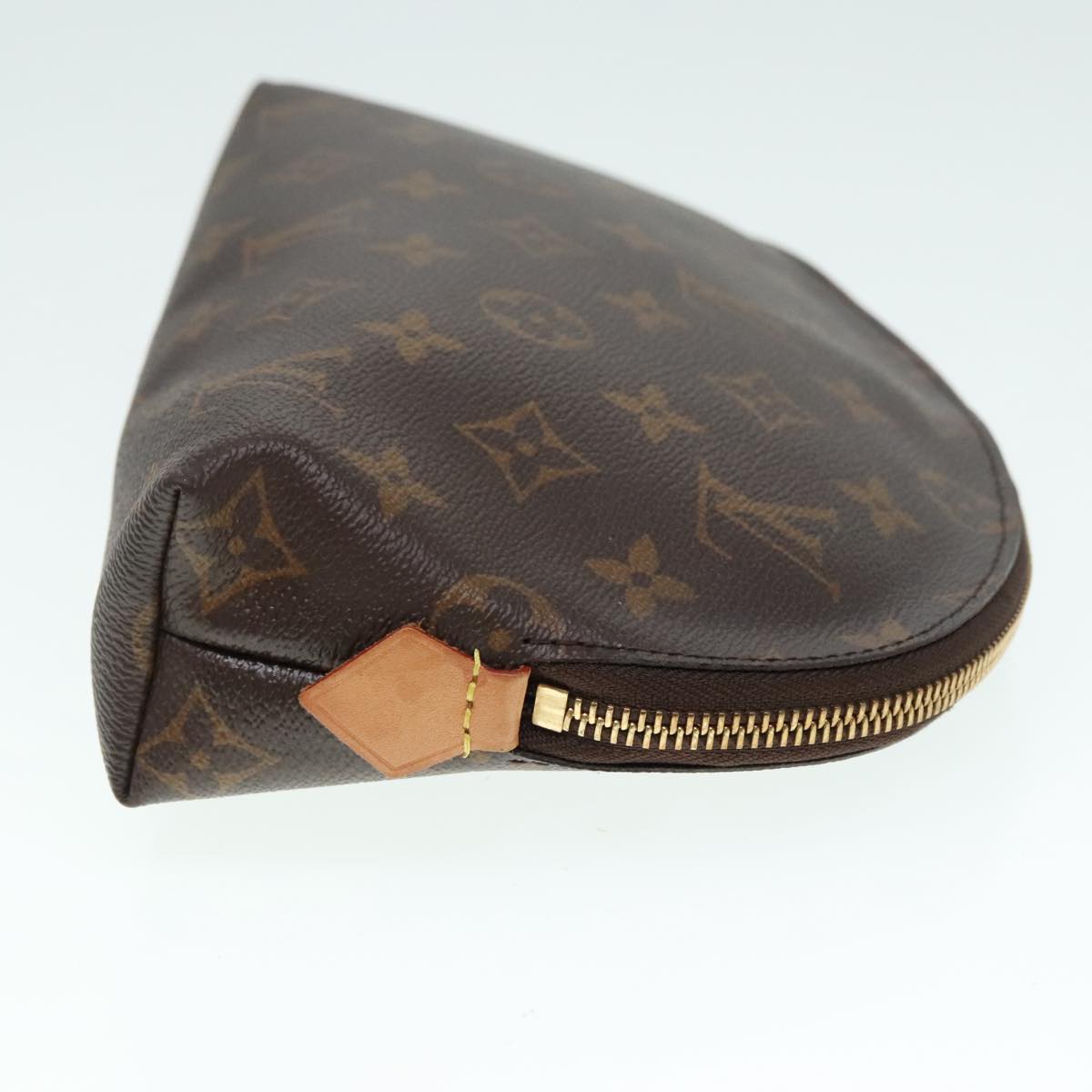 LOUIS VUITTON Monogram Pochette Cosmetic GM Cosmetic Pouch M47353 LV Auth 92282