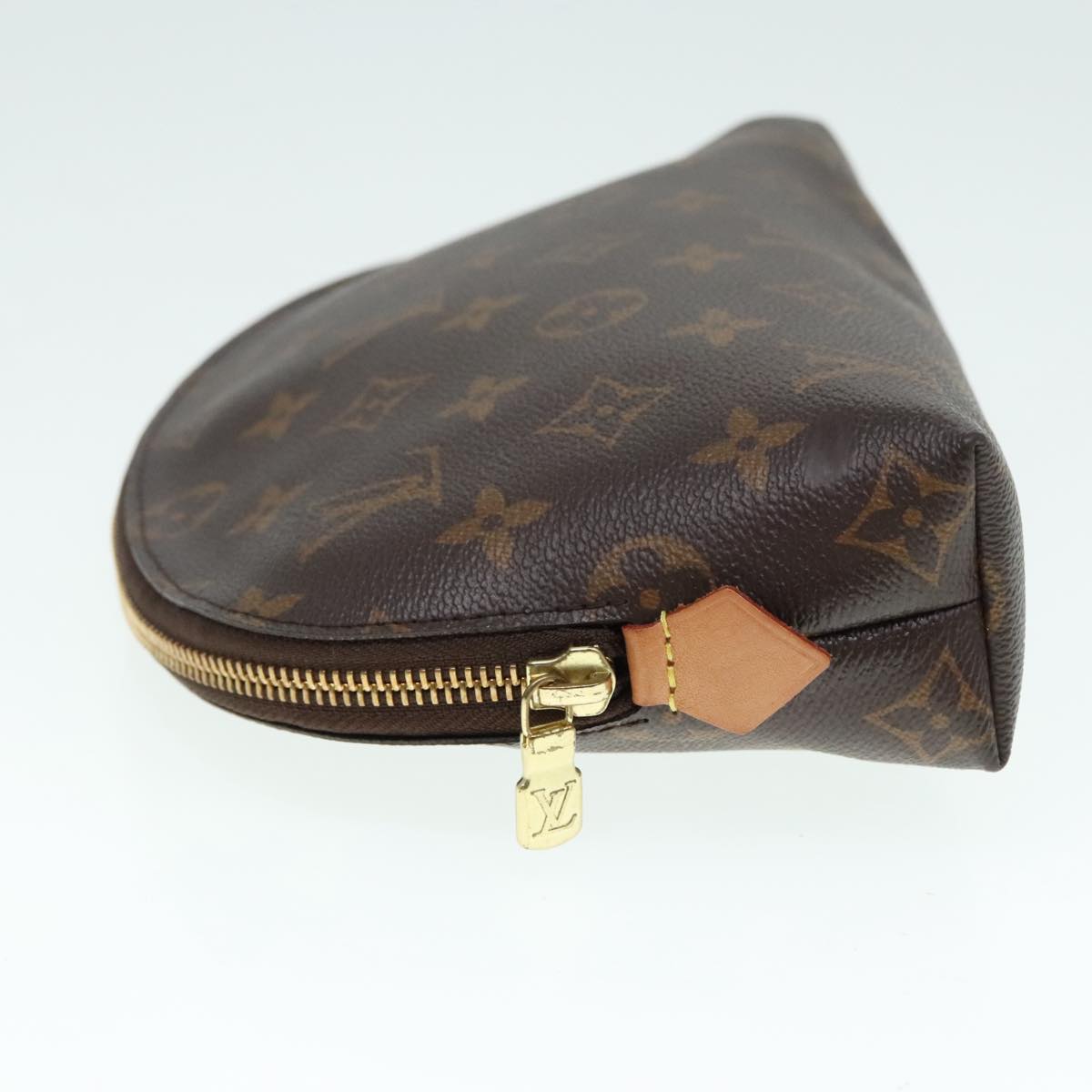 LOUIS VUITTON Monogram Pochette Cosmetic GM Cosmetic Pouch M47353 LV Auth 92282