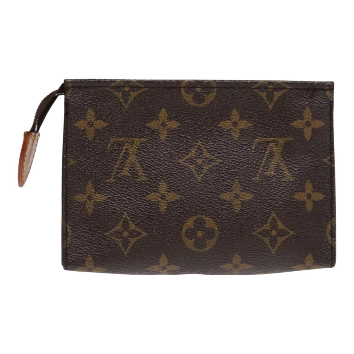 LOUIS VUITTON Monogram Poche Toilette 15 Pouch M47546 LV Auth 92307