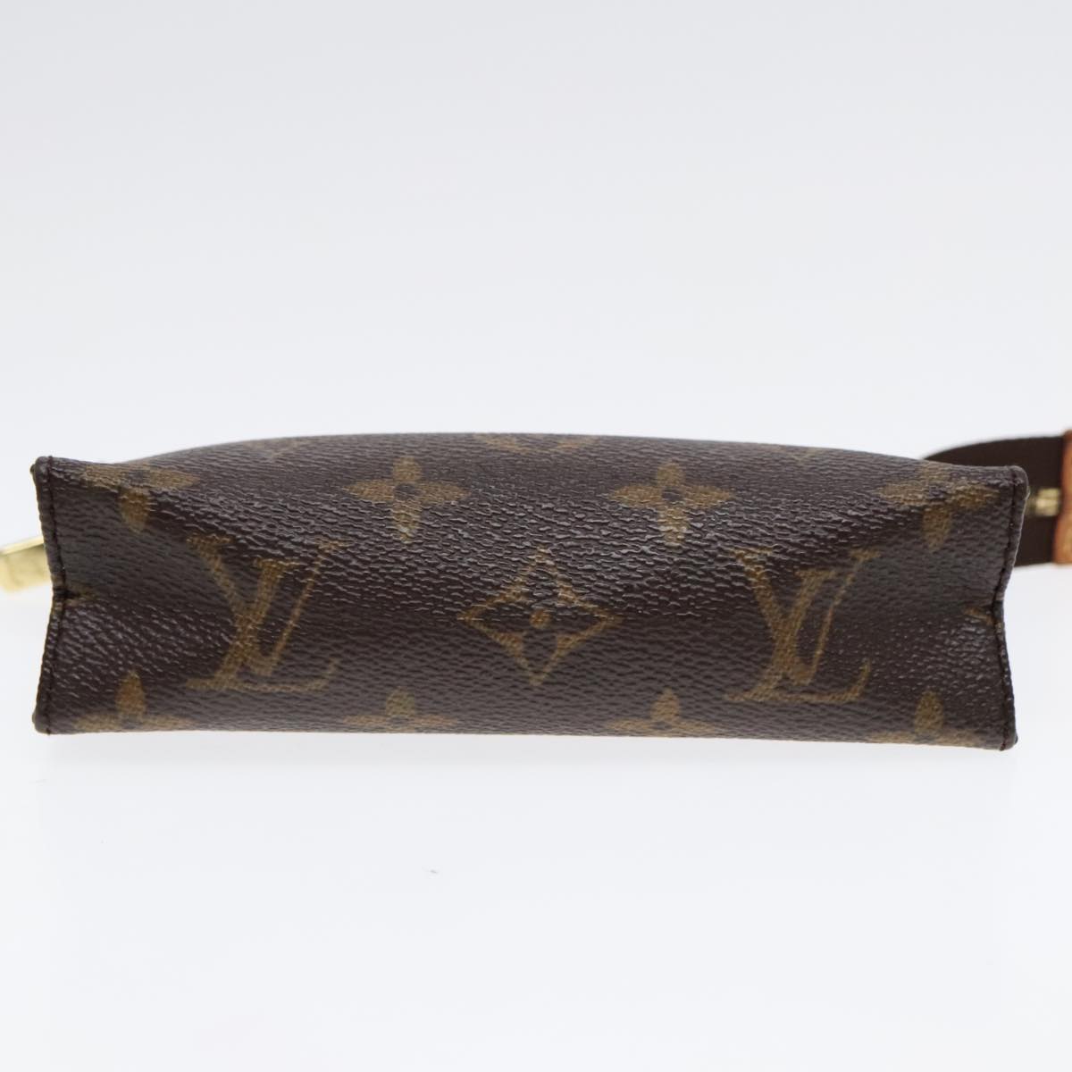 LOUIS VUITTON Monogram Poche Toilette 15 Pouch M47546 LV Auth 92307