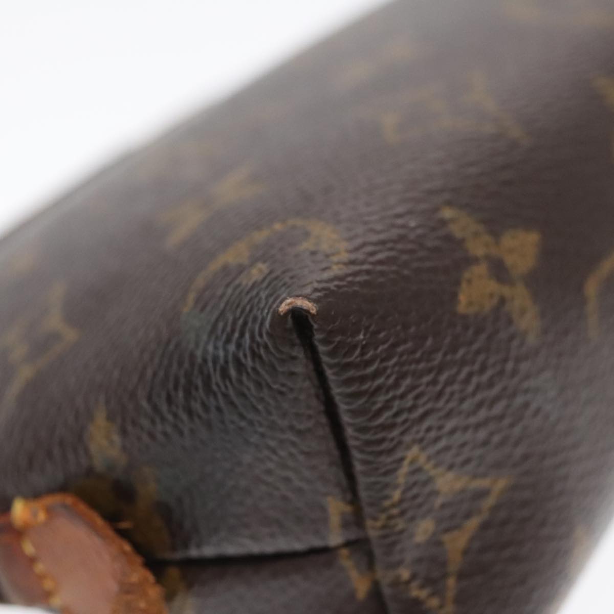 LOUIS VUITTON Monogram Pochette Cosmetic PM Cosmetic Pouch M47515 LV Auth 92308