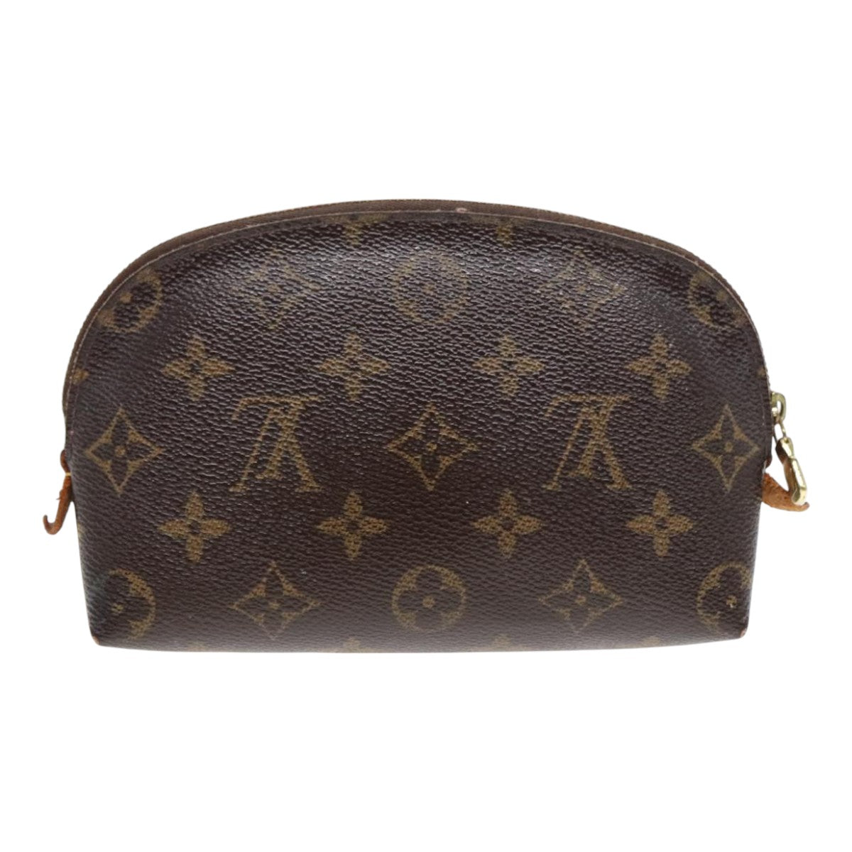 LOUIS VUITTON Monogram Pochette Cosmetic PM Cosmetic Pouch M47515 LV Auth 92308