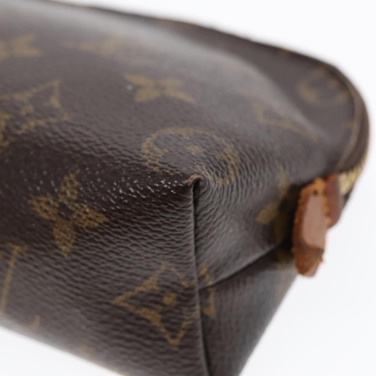 LOUIS VUITTON Monogram Pochette Cosmetic PM Cosmetic Pouch M47515 LV Auth 92308