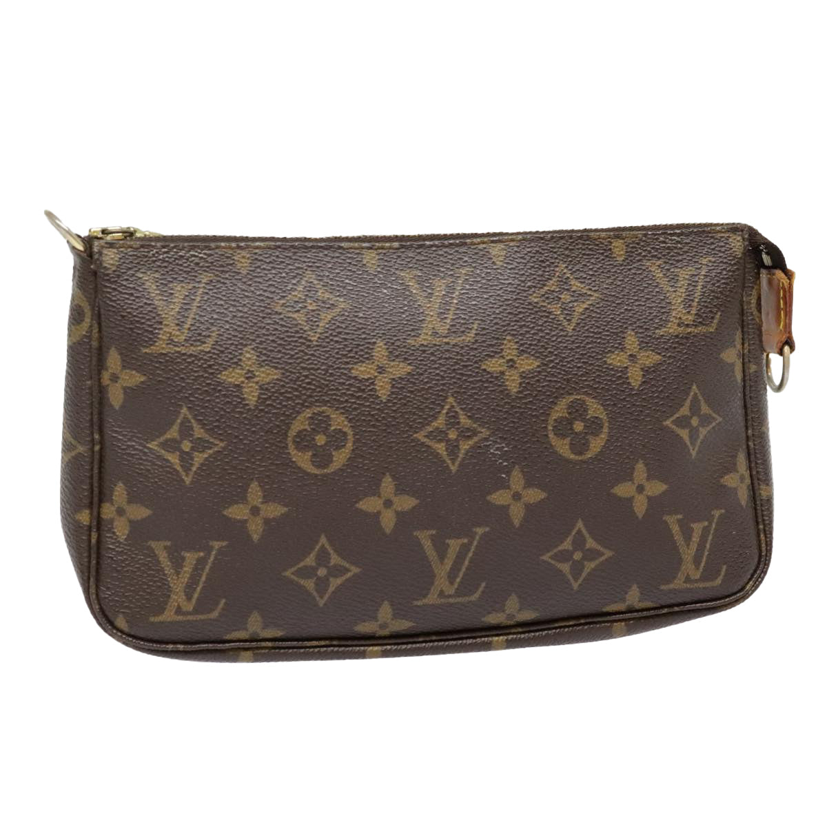 LOUIS VUITTON Monogram Pochette Accessoires Pouch M51980 LV Auth 92310