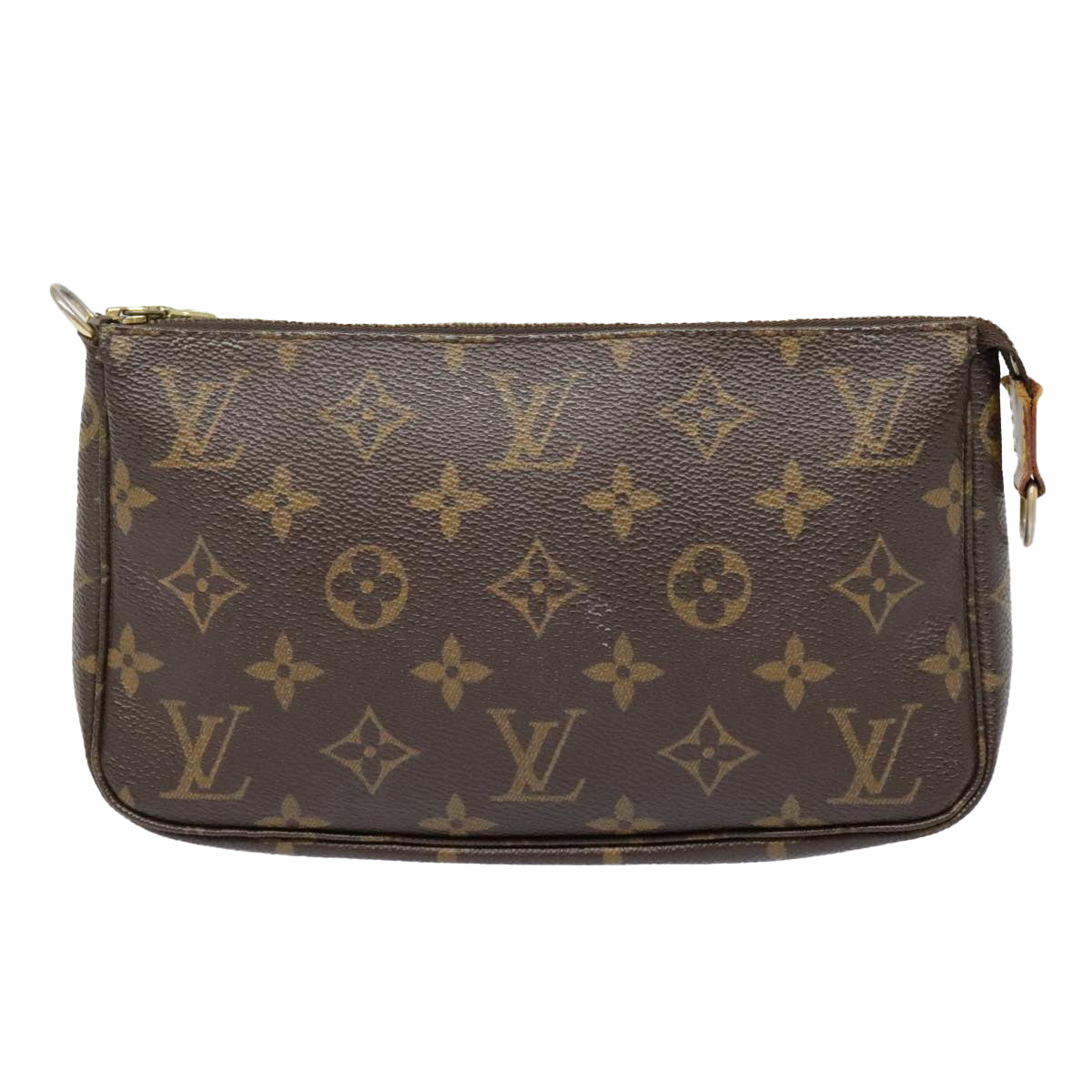 LOUIS VUITTON Monogram Pochette Accessoires Pouch M51980 LV Auth 92310