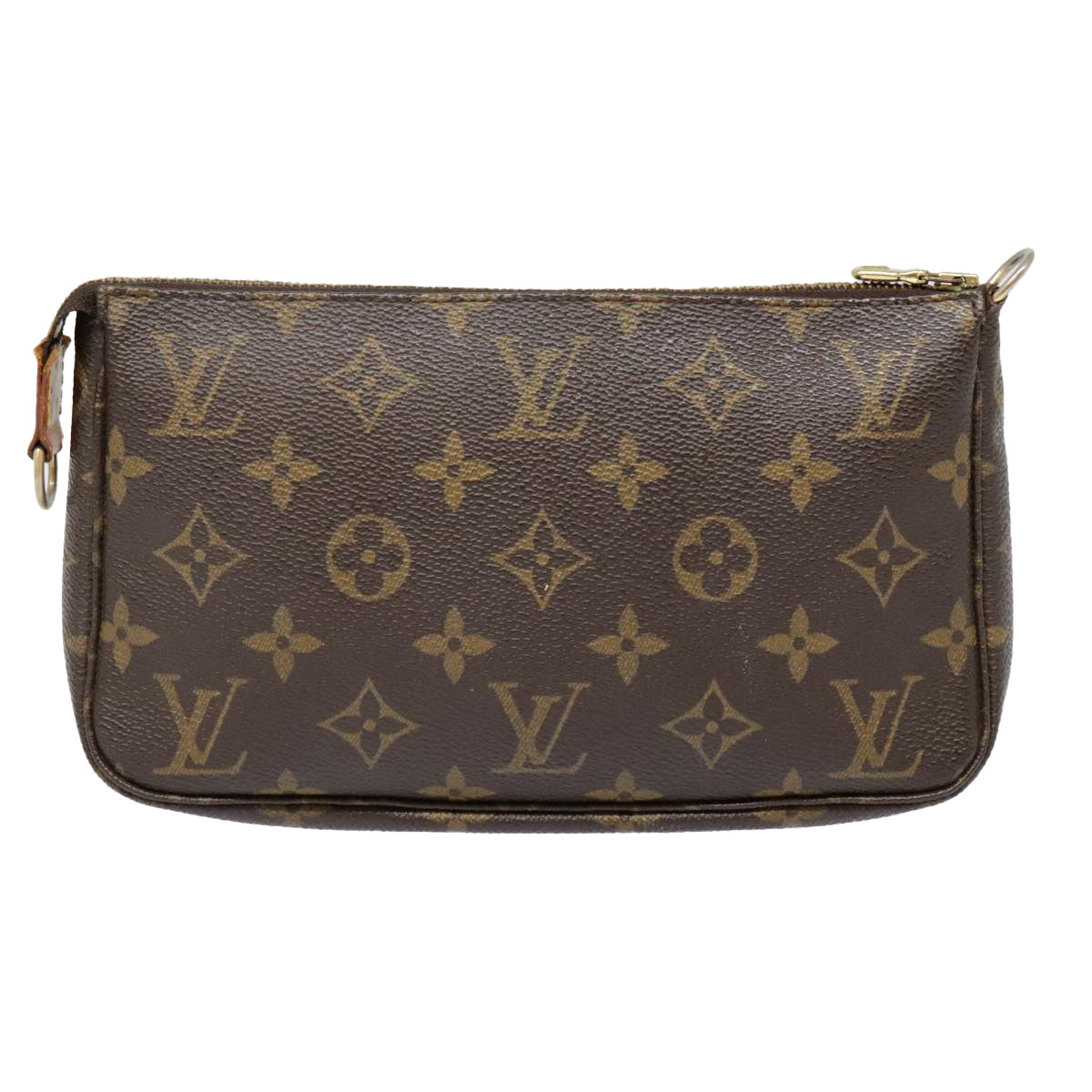 LOUIS VUITTON Monogram Pochette Accessoires Pouch M51980 LV Auth 92310