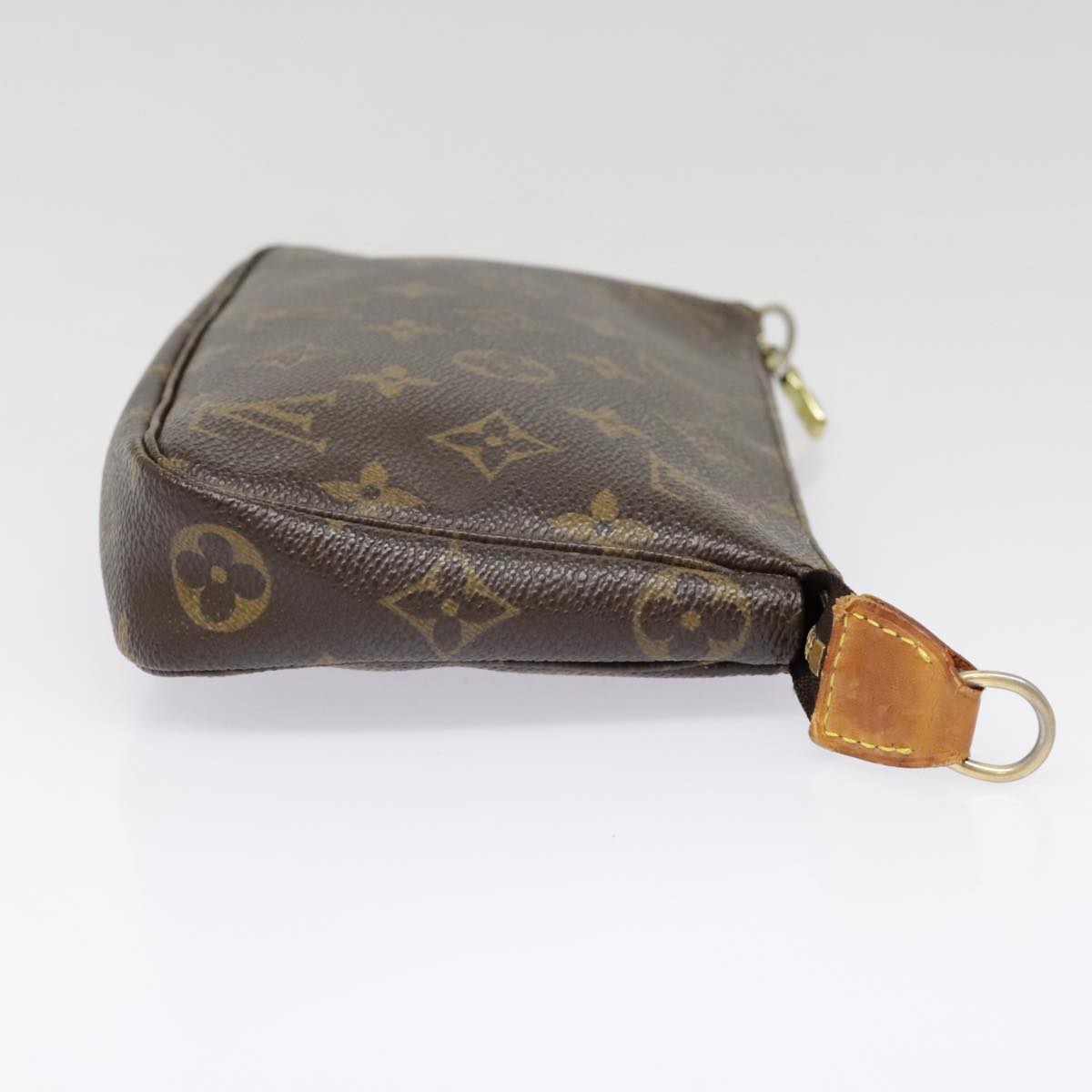 LOUIS VUITTON Monogram Pochette Accessoires Pouch M51980 LV Auth 92310