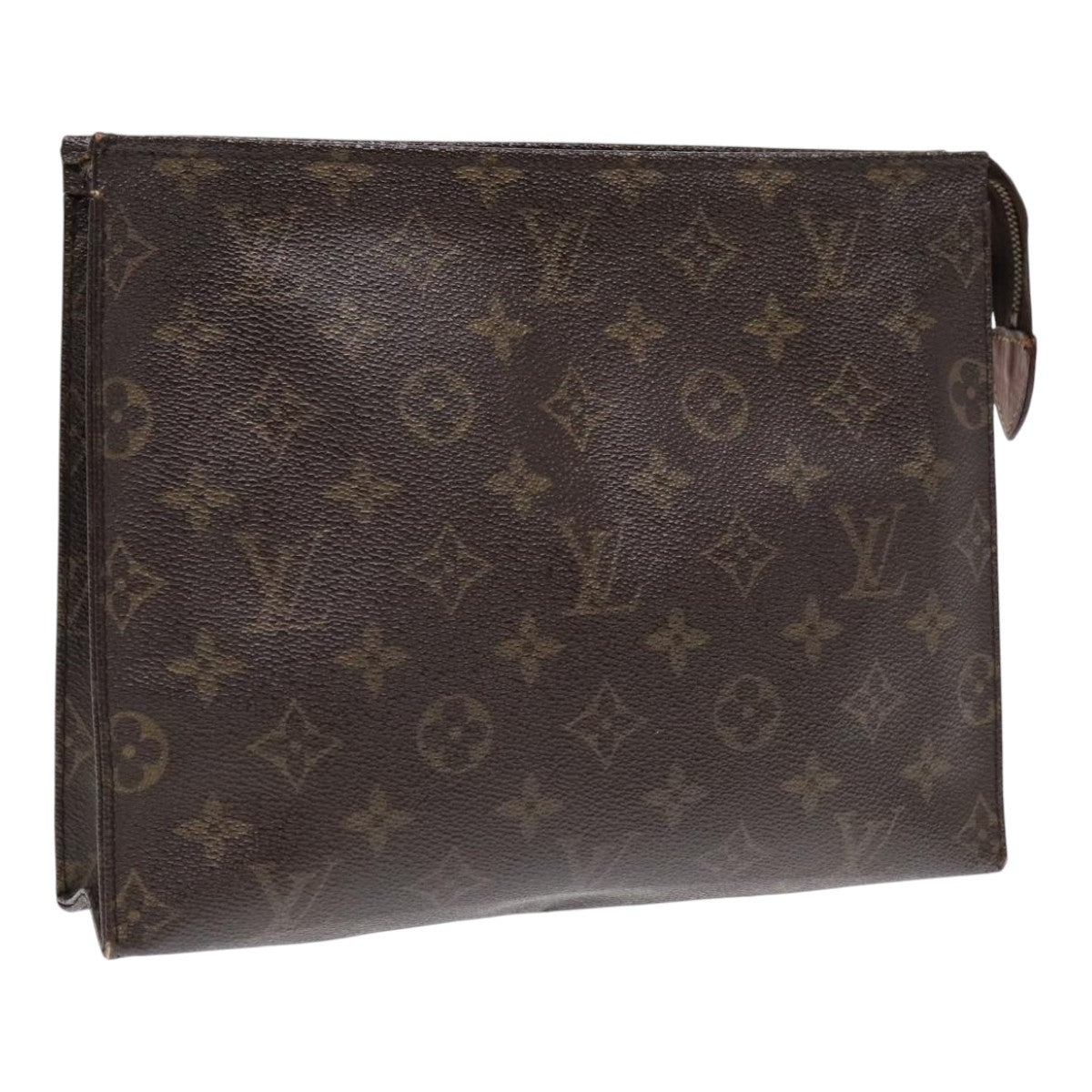 LOUIS VUITTON Monogram Poche Toilette 26 Pouch M47542 LV Auth 92318