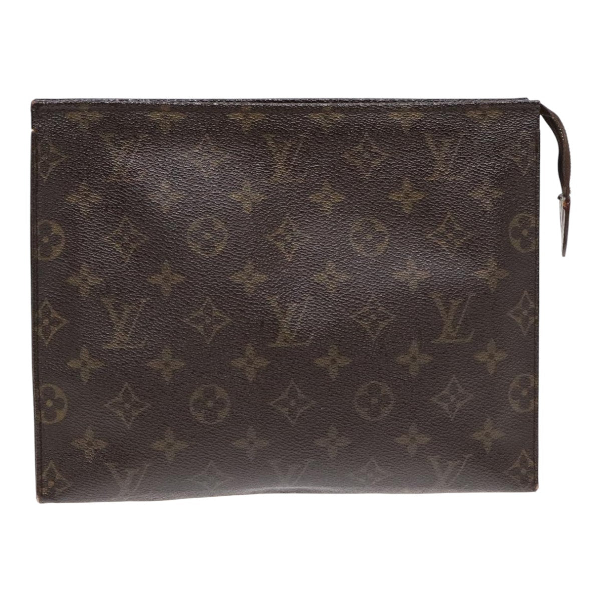 LOUIS VUITTON Monogram Poche Toilette 26 Pouch M47542 LV Auth 92318