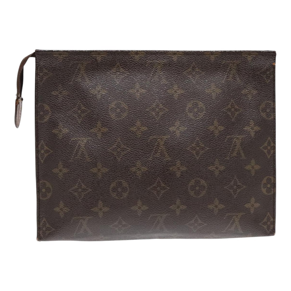 LOUIS VUITTON Monogram Poche Toilette 26 Pouch M47542 LV Auth 92318