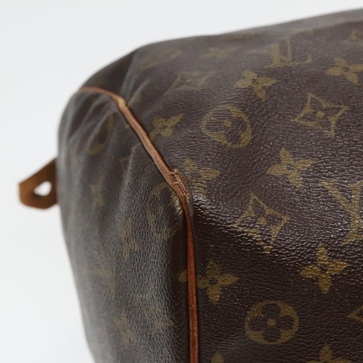 LOUIS VUITTON Monogram Speedy 35 Hand Bag M41524 LV Auth 92351