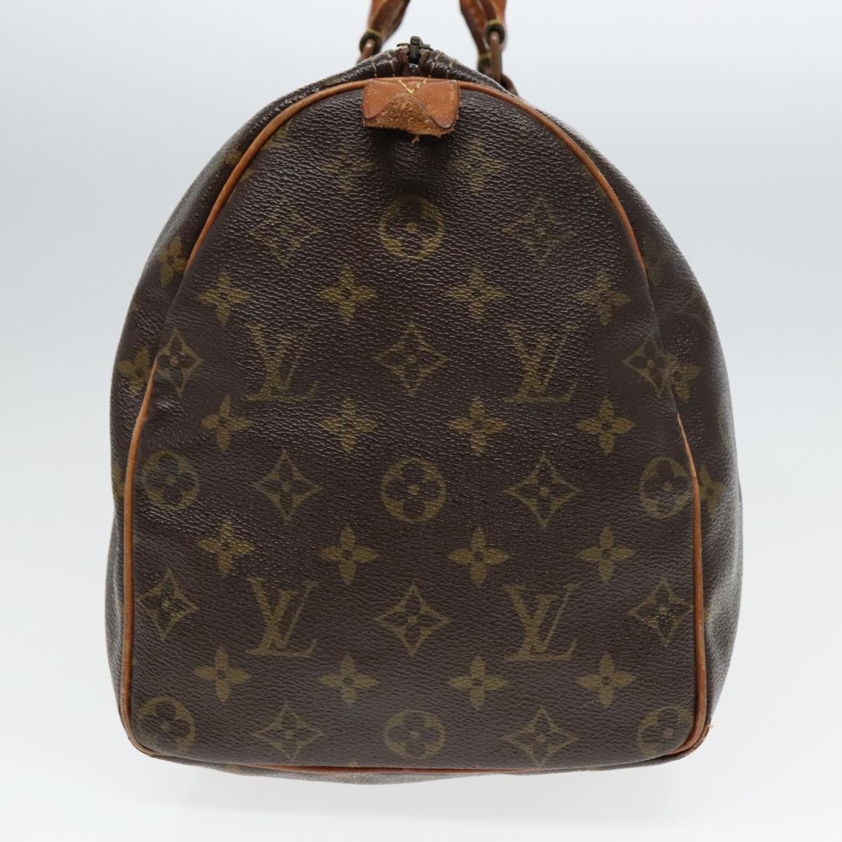 LOUIS VUITTON Monogram Speedy 35 Hand Bag M41524 LV Auth 92351