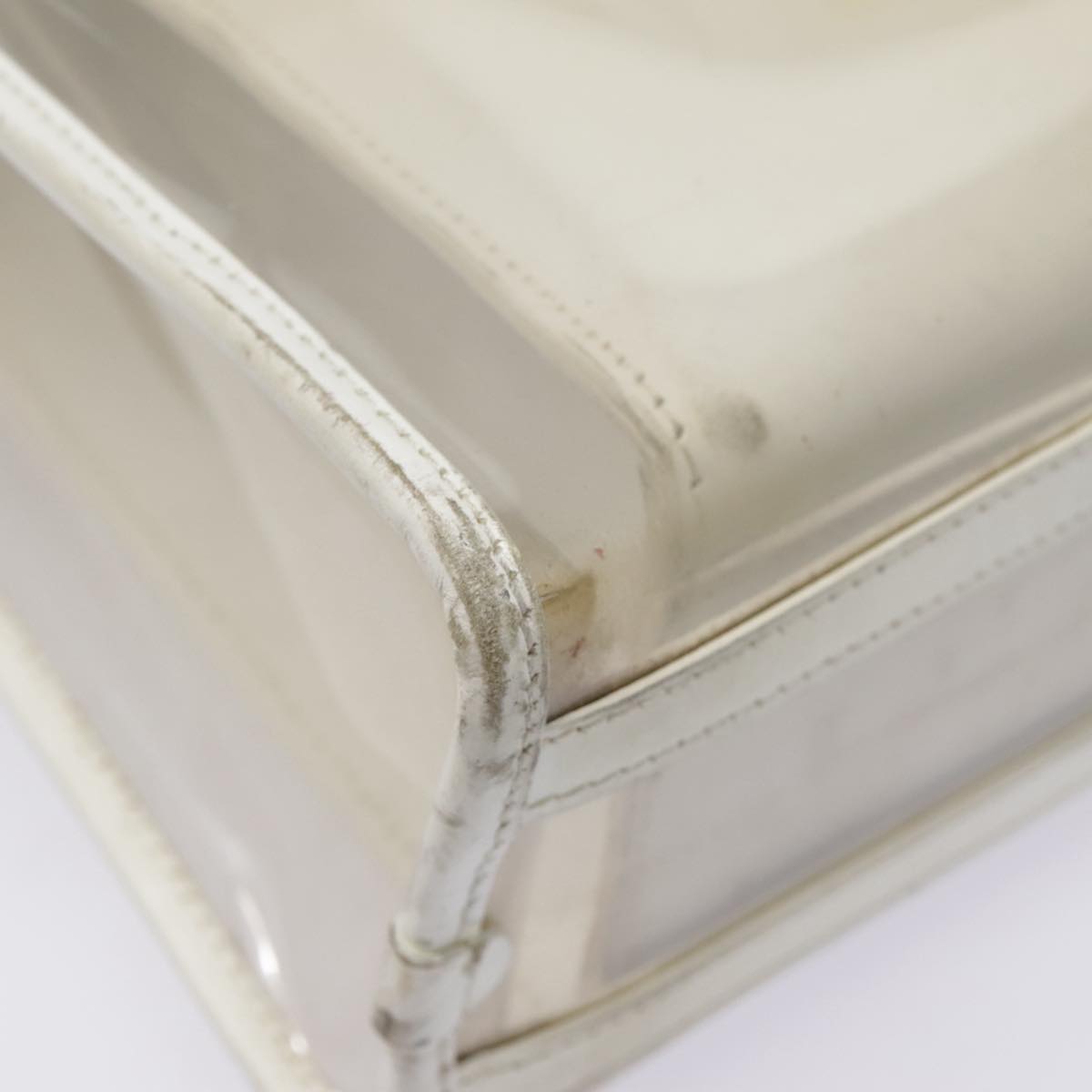 GUCCI Tote Bag Vinyl Clear 001 2058 1773 5 Auth 92362