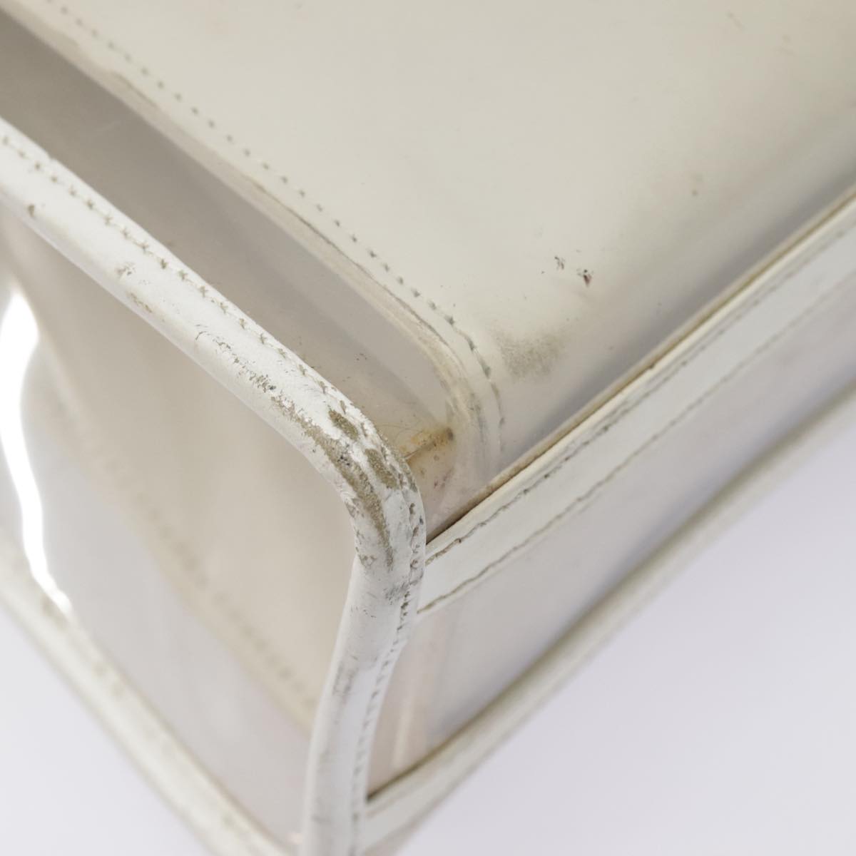 GUCCI Tote Bag Vinyl Clear 001 2058 1773 5 Auth 92362