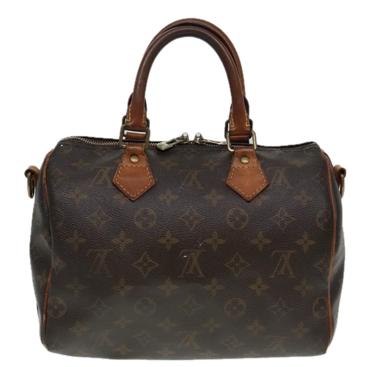 LOUIS VUITTON Monogram Speedy Bandouliere 30 Hand Bag M40391 LV Auth 92368