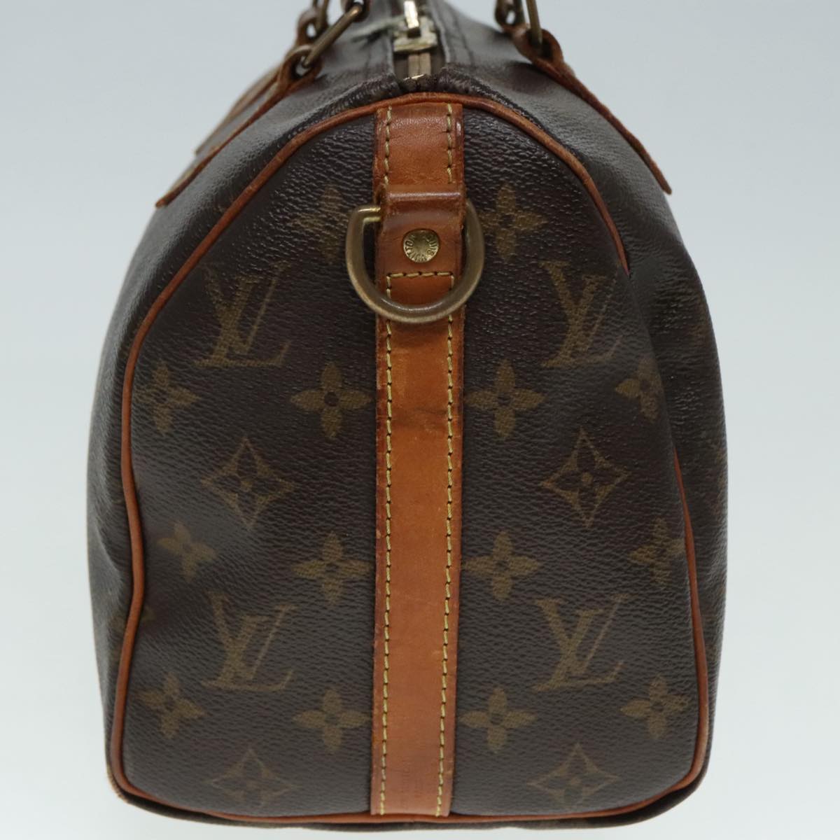 LOUIS VUITTON Monogram Speedy Bandouliere 30 Hand Bag M40391 LV Auth 92368