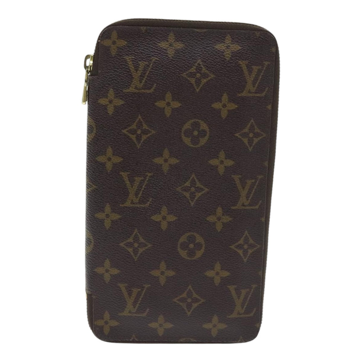 LOUIS VUITTON Monogram Organizer De Voyage Travel Case M60120 LV Auth 92413