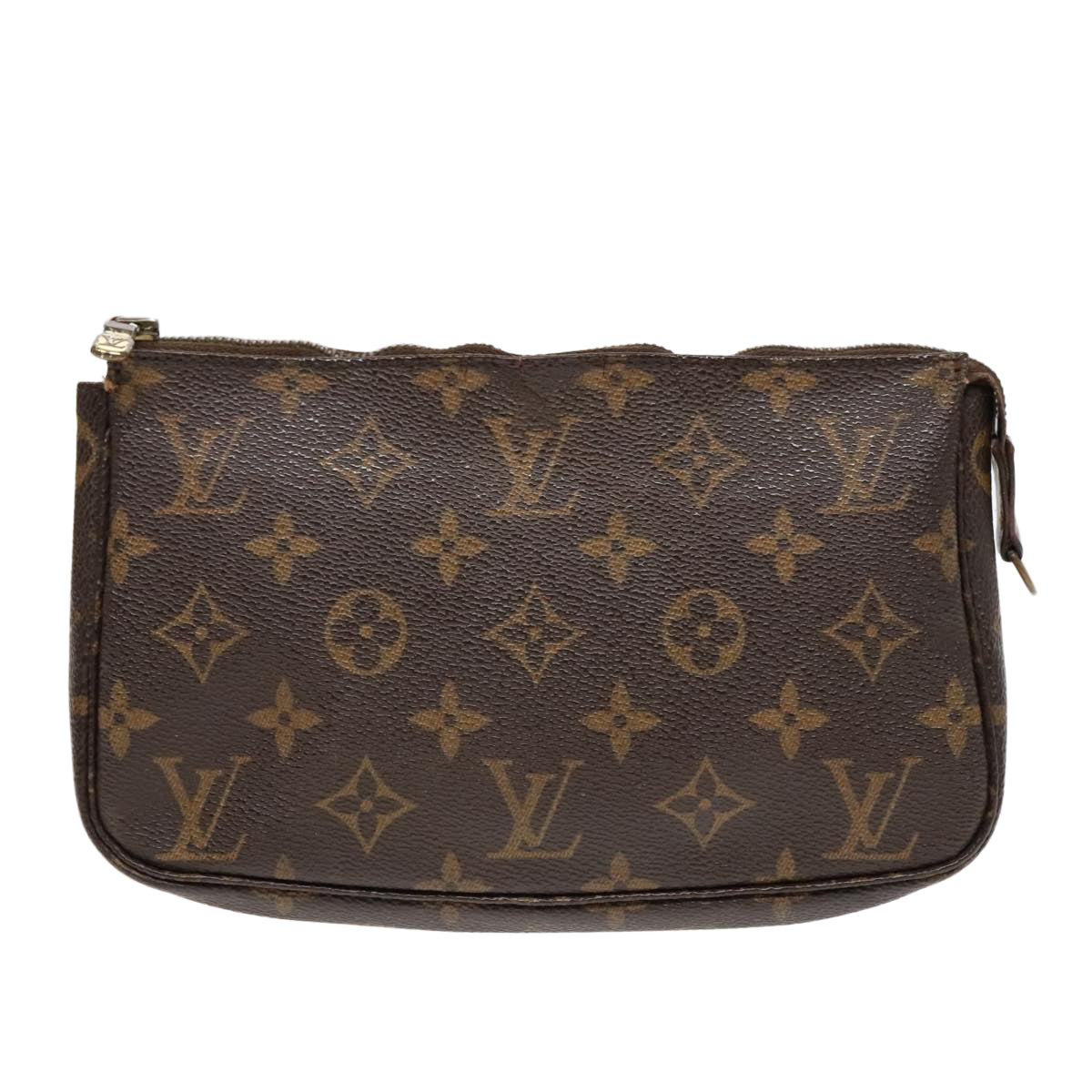 LOUIS VUITTON Monogram Pochette Accessoires Pouch M51980 LV Auth 92414