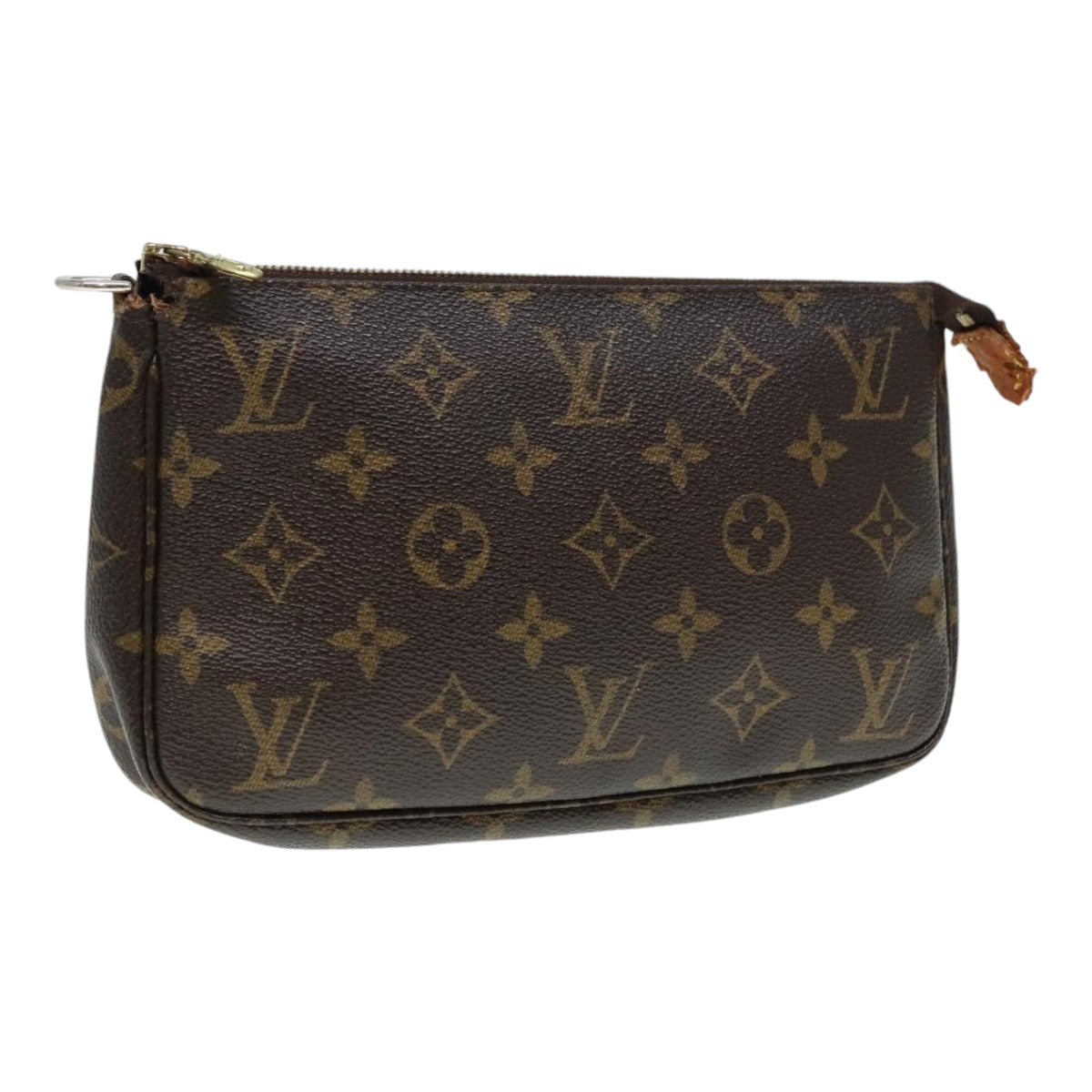 LOUIS VUITTON Monogram Pochette Accessoires Pouch M51980 LV Auth 92415