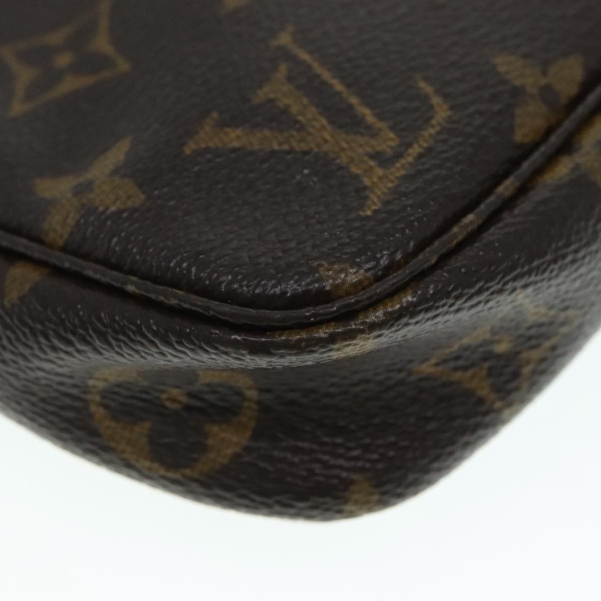 LOUIS VUITTON Monogram Pochette Accessoires Pouch M51980 LV Auth 92415