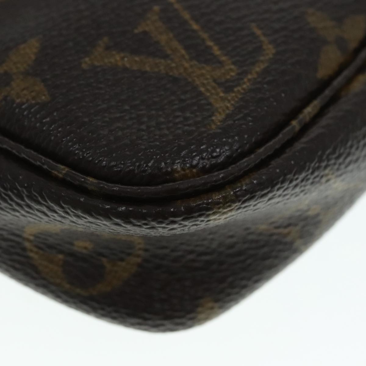 LOUIS VUITTON Monogram Pochette Accessoires Pouch M51980 LV Auth 92415