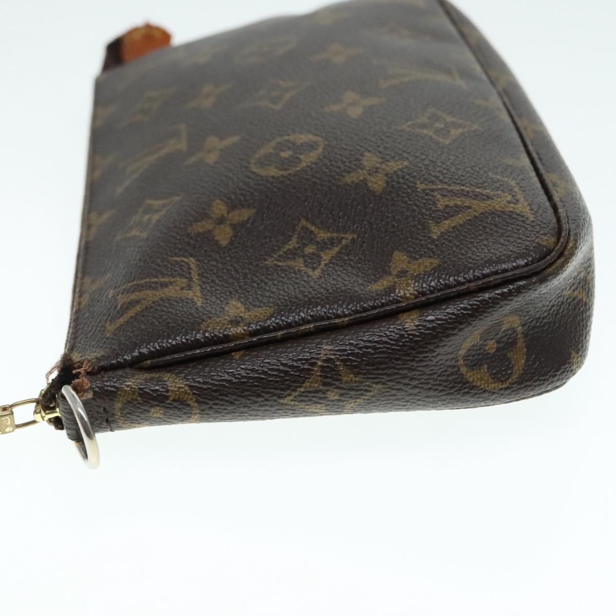 LOUIS VUITTON Monogram Pochette Accessoires Pouch M51980 LV Auth 92415