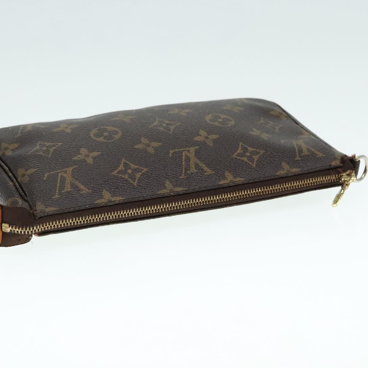 LOUIS VUITTON Monogram Pochette Accessoires Pouch M51980 LV Auth 92415