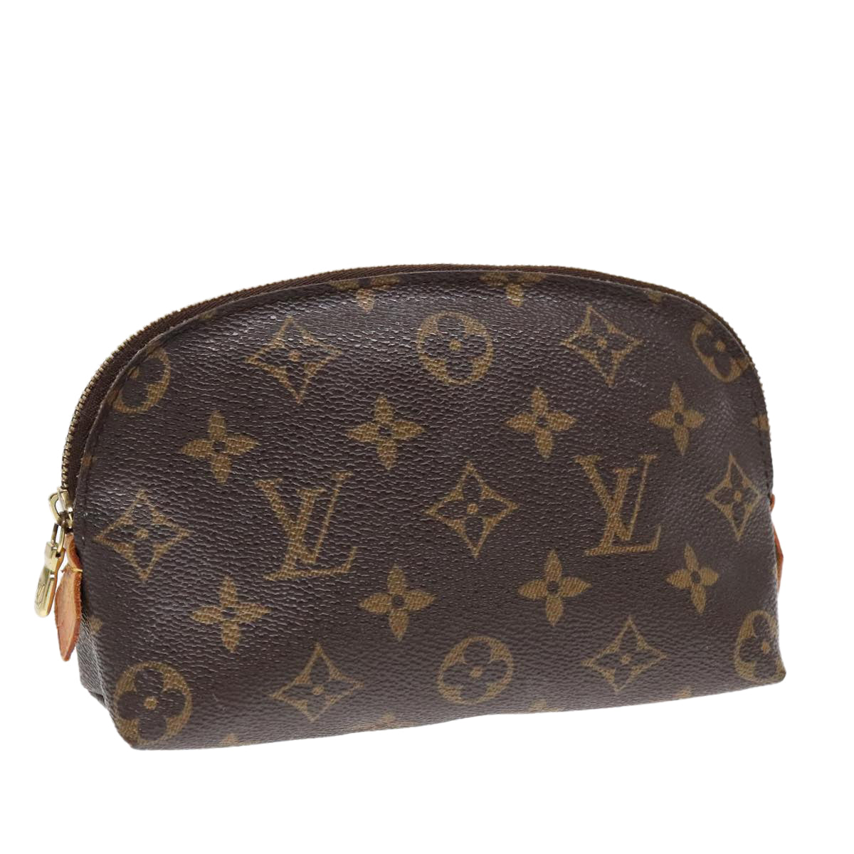 LOUIS VUITTON Monogram Pochette Cosmetic PM Cosmetic Pouch M47515 LV Auth 92417