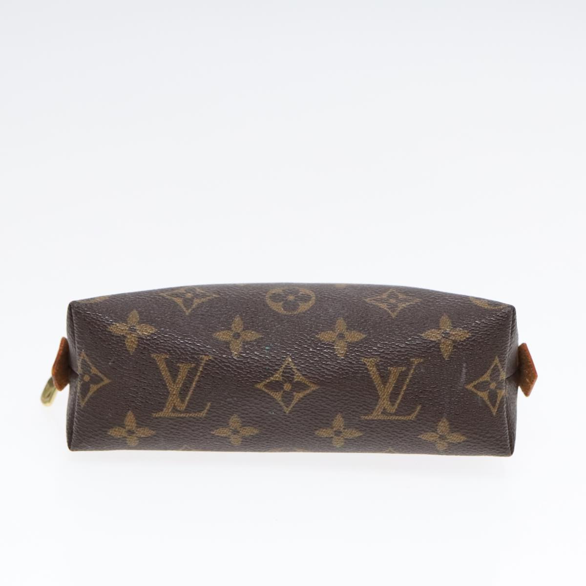 LOUIS VUITTON Monogram Pochette Cosmetic PM Cosmetic Pouch M47515 LV Auth 92417