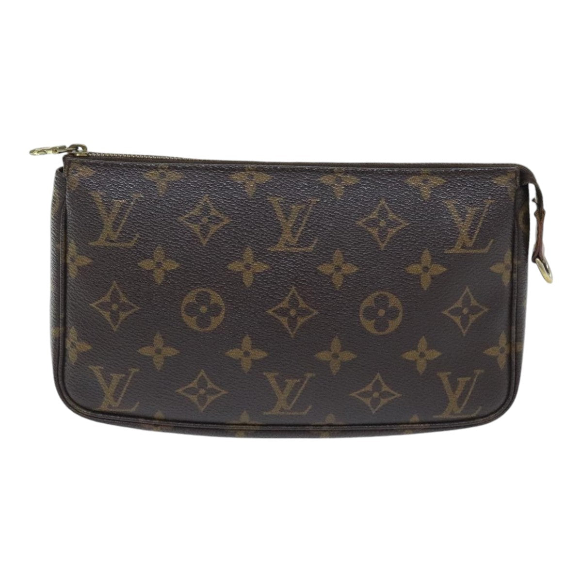 LOUIS VUITTON Monogram Pochette Accessoires Pouch M51980 LV Auth 92418