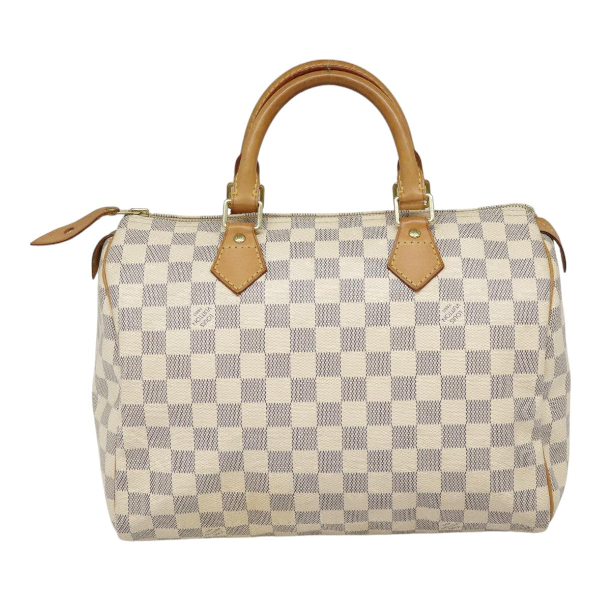 LOUIS VUITTON Damier Azur Speedy 30 Hand Bag N41533 LV Auth 92440