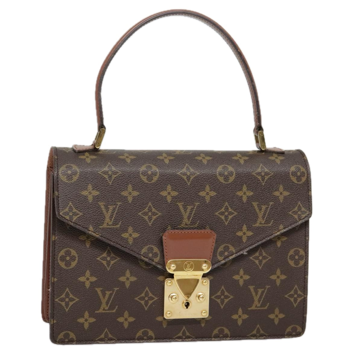 LOUIS VUITTON Monogram Concorde Hand Bag M51190 LV Auth 92465