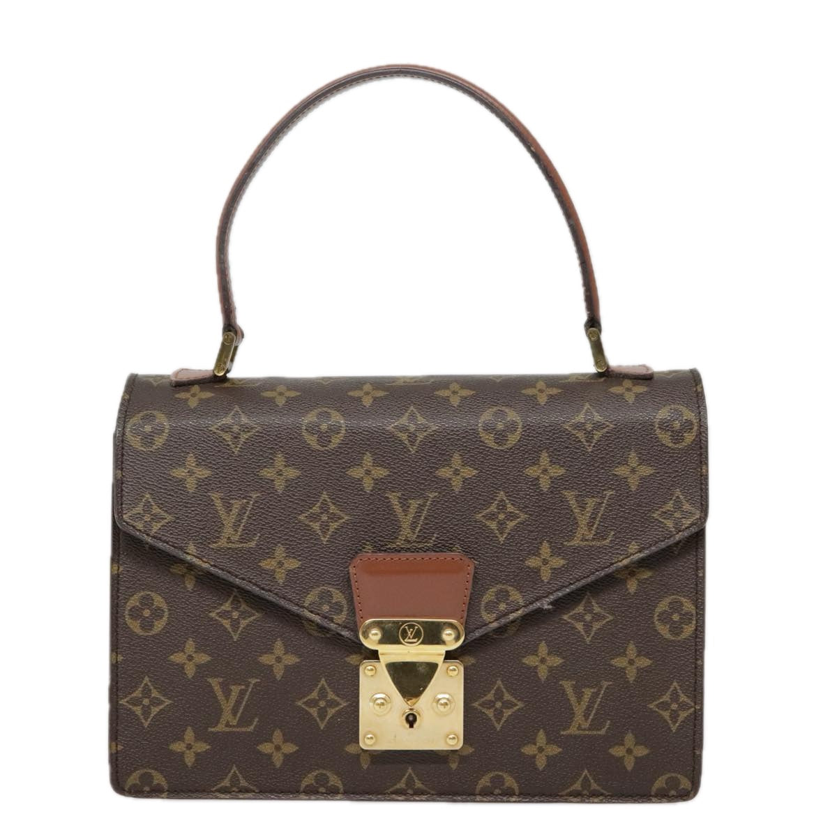 LOUIS VUITTON Monogram Concorde Hand Bag M51190 LV Auth 92465