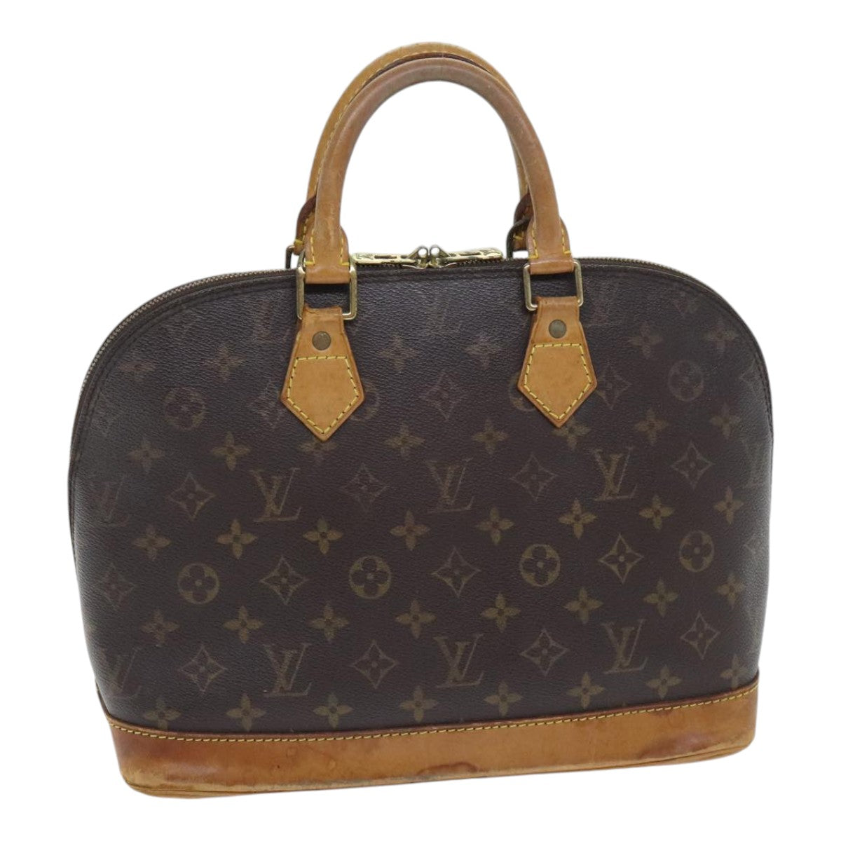 LOUIS VUITTON Monogram Alma Hand Bag M51130 LV Auth 92507