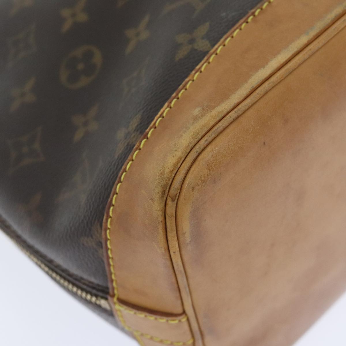 LOUIS VUITTON Monogram Alma Hand Bag M51130 LV Auth 92507