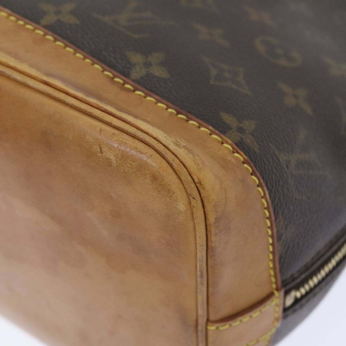 LOUIS VUITTON Monogram Alma Hand Bag M51130 LV Auth 92507