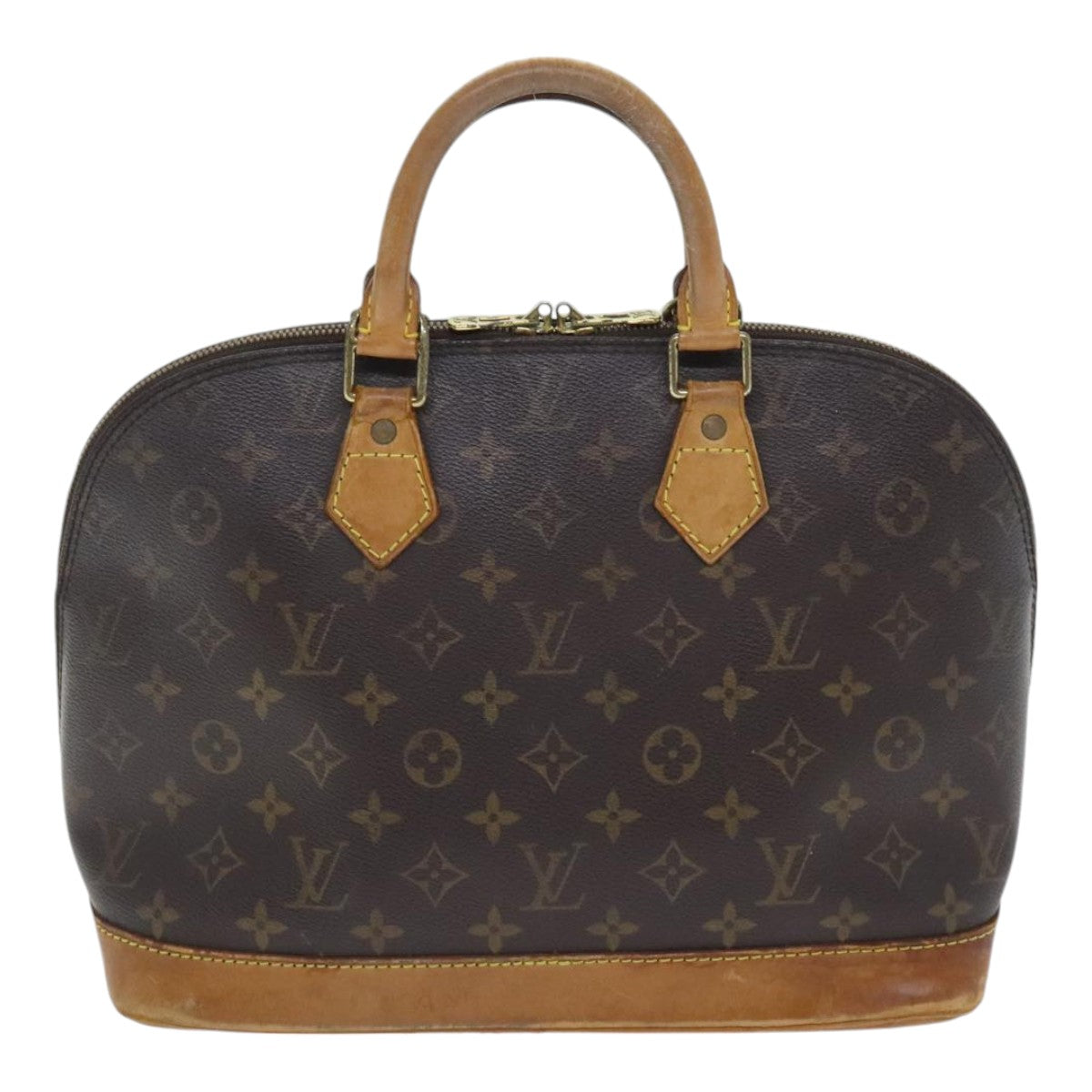 LOUIS VUITTON Monogram Alma Hand Bag M51130 LV Auth 92507