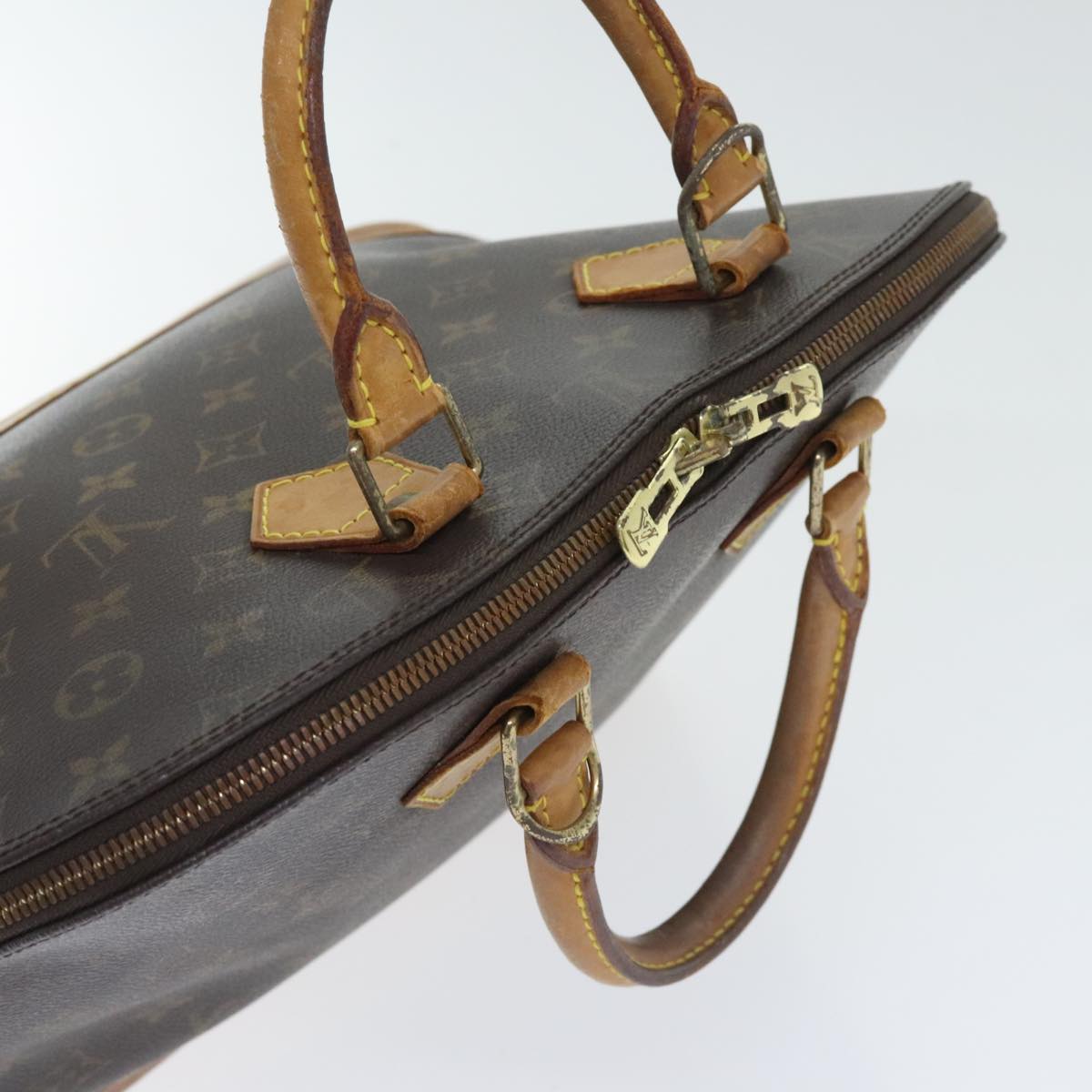 LOUIS VUITTON Monogram Alma Hand Bag M51130 LV Auth 92507