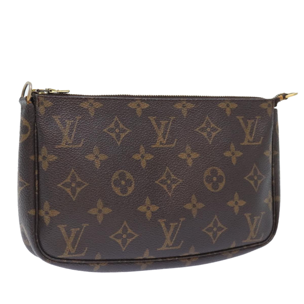 LOUIS VUITTON Monogram Pochette Accessoires Pouch M51980 LV Auth 92518