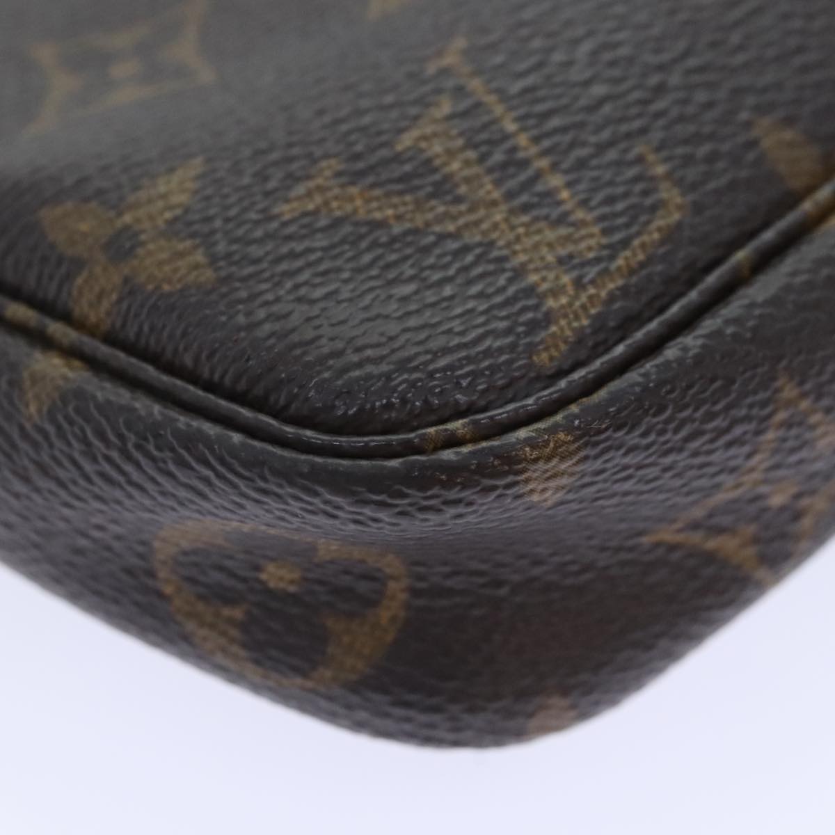 LOUIS VUITTON Monogram Pochette Accessoires Pouch M51980 LV Auth 92518