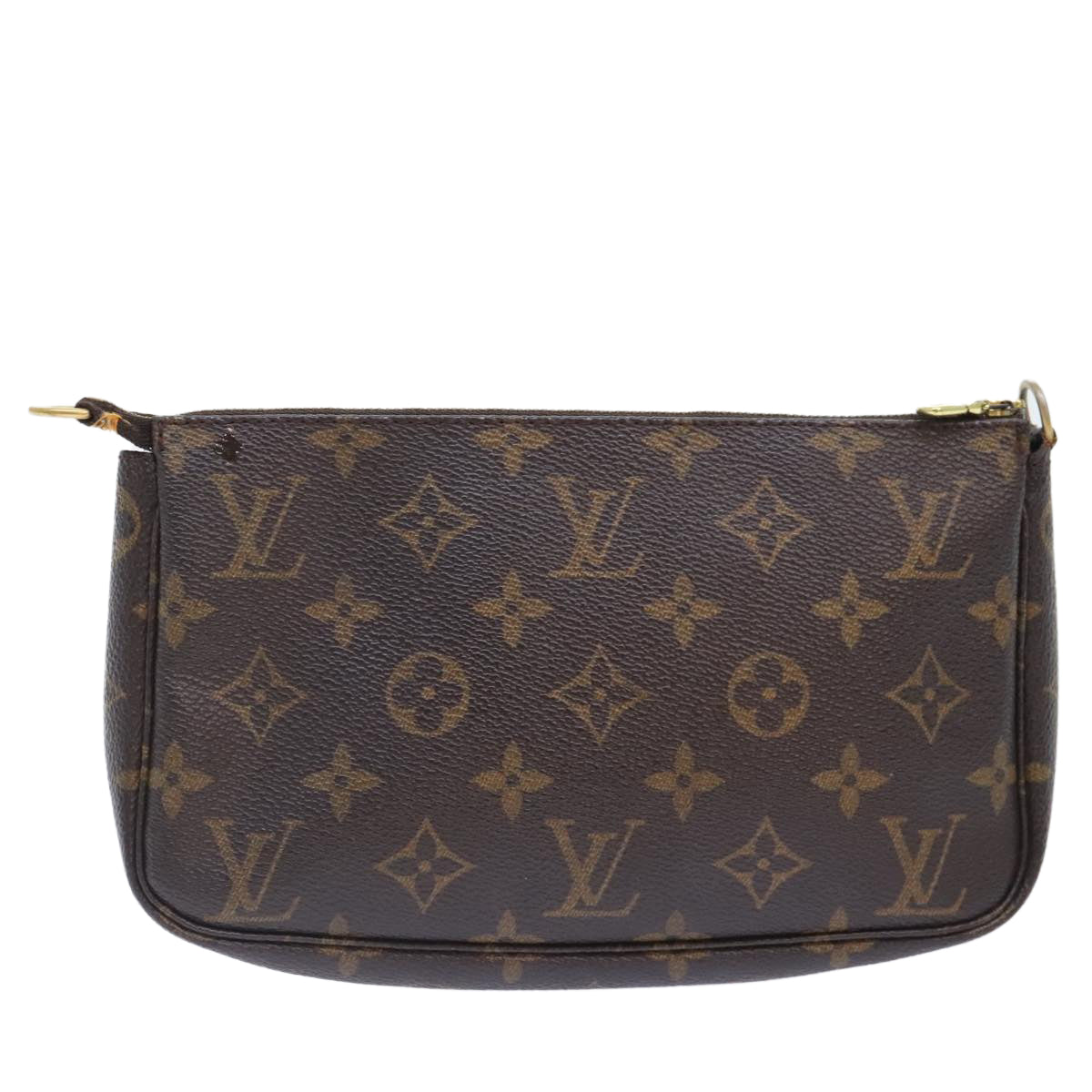 LOUIS VUITTON Monogram Pochette Accessoires Pouch M51980 LV Auth 92518