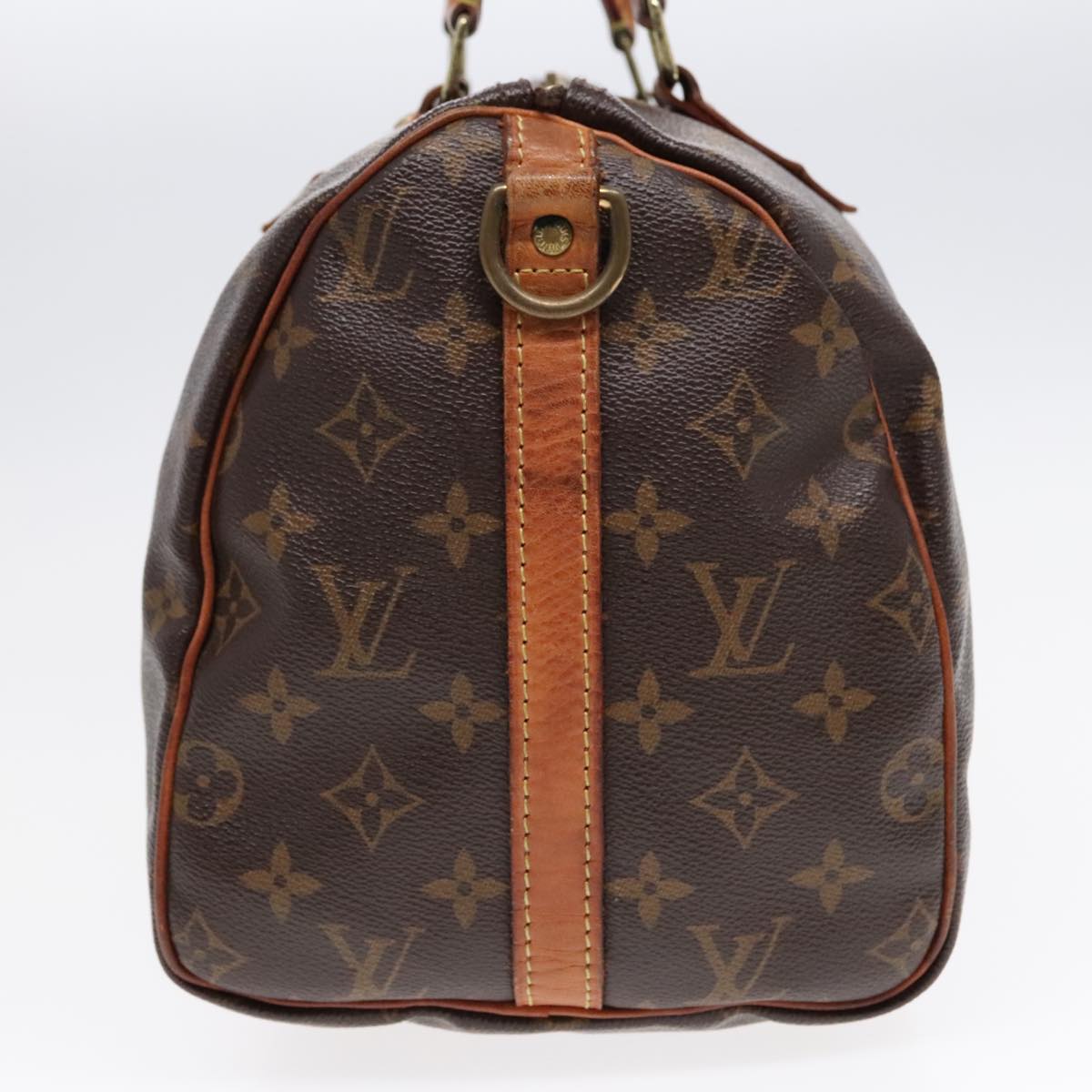 LOUIS VUITTON Monogram Speedy Bandouliere 30 Hand Bag M40391 LV Auth 92522